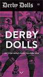 Mobile Screenshot of derbydolls.com